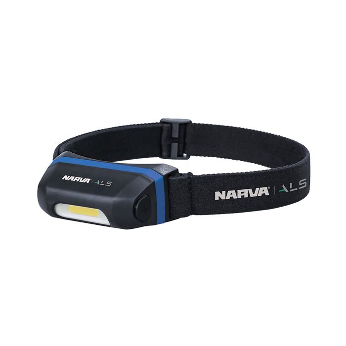 Load image into Gallery viewer, Narva headlight with black strap on a white background
