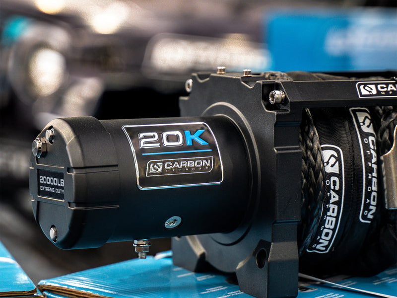 Load image into Gallery viewer, Carbon Scout Pro - 20000lb Extreme Duty Truck Winch