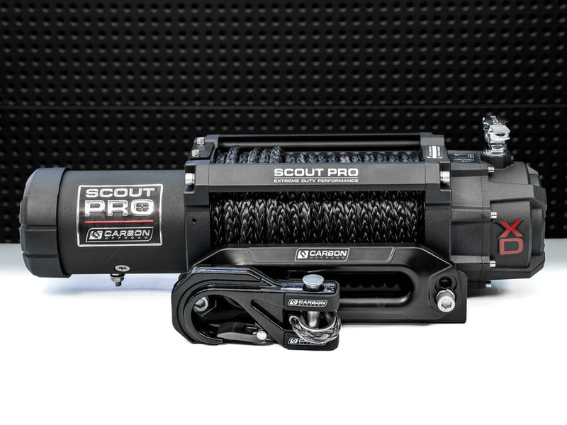 Load image into Gallery viewer, Carbon Winch - 12K VER.3 12000LB Electric Winch