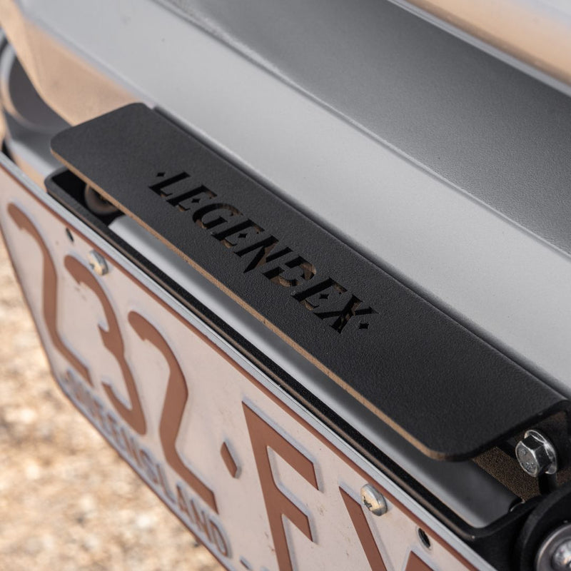 Load image into Gallery viewer, LEGENDEX Number Plate Winch Flip-Title--image_recovery gear australia