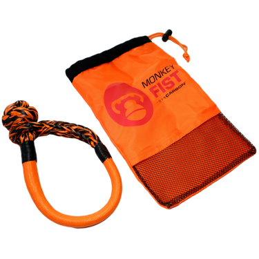 Load image into Gallery viewer, Carbon Recovery Ring Monkey Fist Soft Shackel Combo-Title--image_recovery gear australia