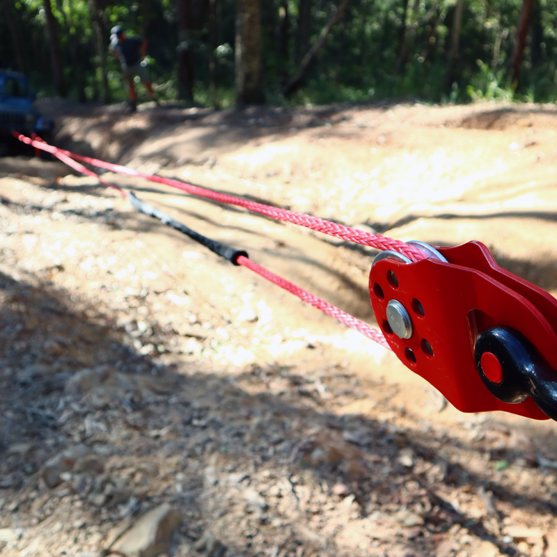 Load image into Gallery viewer, Carbon Offroad - 8 Tonne Snatch block pulley V2-Title--image_recovery gear australia