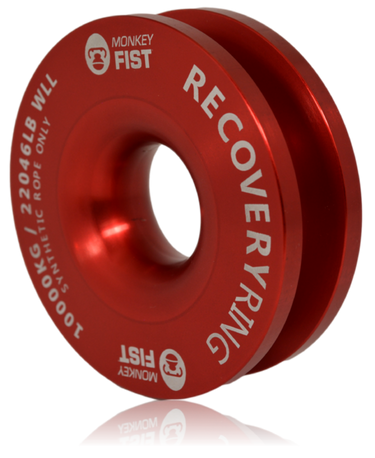 Load image into Gallery viewer, Carbon Recovery Ring Monkey Fist Soft Shackel Combo-Title--image_recovery gear australia