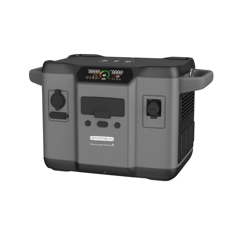 Load image into Gallery viewer, SR Portables - Minotaur 1395wh 116ah Portable Lithium Battery Solar Generator / UPS Plus 100w Solar Panel