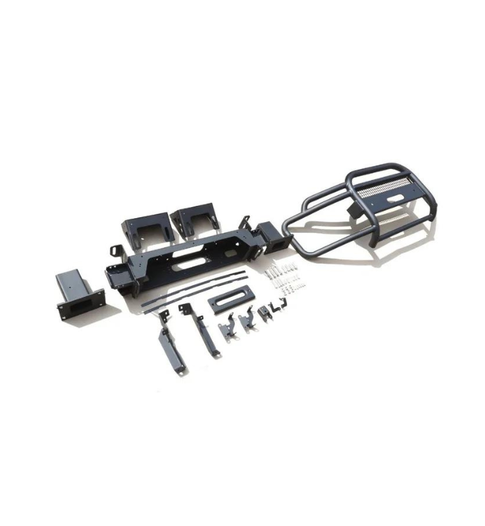 Load image into Gallery viewer, Defender Bull Bar & Winch Bracket