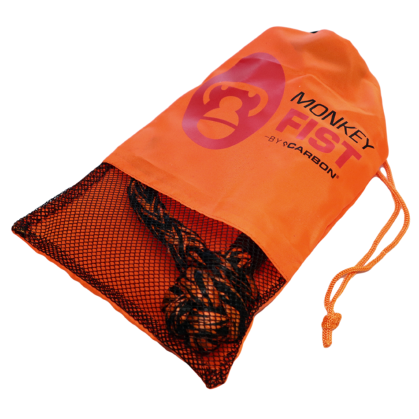 Load image into Gallery viewer, Monkey Fist 13T Synthetic Soft Shackle - ORANGE-Title--image_recovery gear australia
