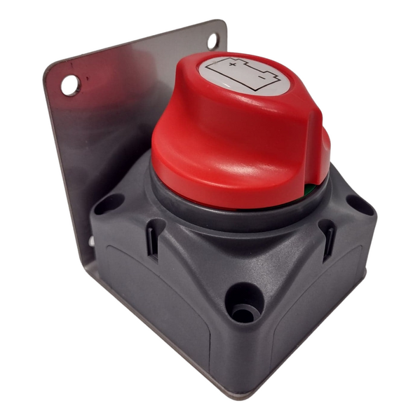 Load image into Gallery viewer, Carbon Winch Battery Isolator Switch Mounting Bracket - Stainless Steel-Title--image_recovery gear australia