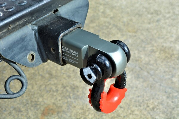 Load image into Gallery viewer, MEGAPRO 5000KG 50MM Tow Bar Mounted Soft Shackle Compatible Recovery Hitch
