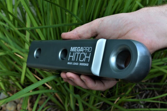 MEGAPRO 5000KG 50MM Tow Bar Mounted Soft Shackle Compatible Recovery Hitch-Title--image_recovery gear australia