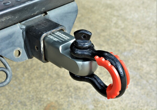 MEGAPRO 5000KG 50MM Tow Bar Mounted Soft Shackle Compatible Recovery Hitch