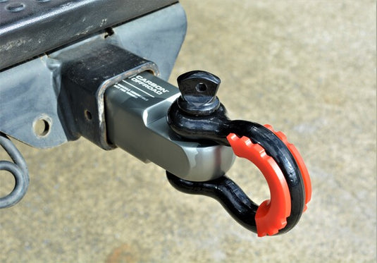 MEGAPRO 5000KG 50MM Tow Bar Mounted Soft Shackle Compatible Recovery Hitch-Title--image_recovery gear australia