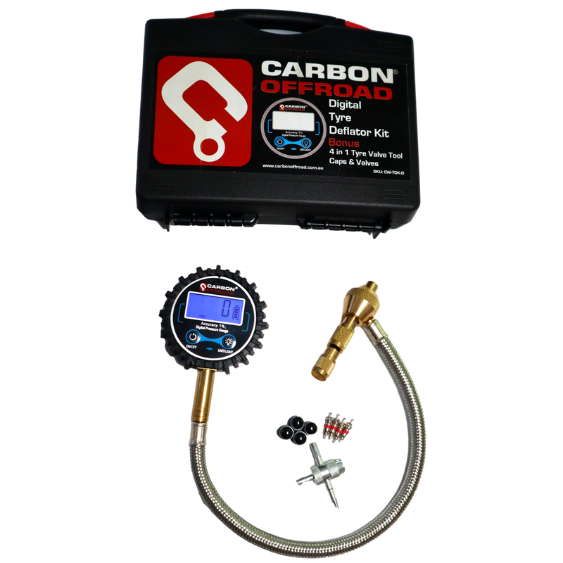 Load image into Gallery viewer, CARBON OFFROAD - Digital Speedy Tyre Deflator-Title--image_recovery gear australia