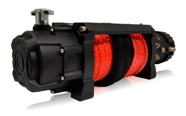 Load image into Gallery viewer, Carbon Scout Pro 12.0 Extreme Duty 12000LB Fast Electric Winch-Title--image_recovery gear australia