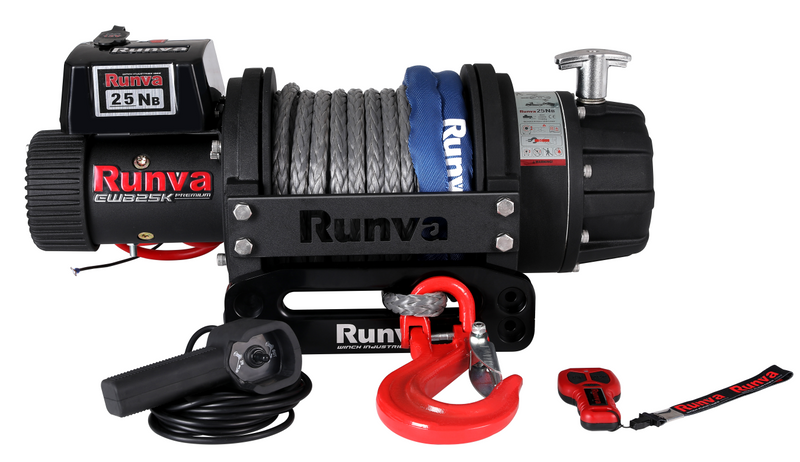 Load image into Gallery viewer, Runva Winch-EWB25000 - 24V-Cable Type--image_recovery gear australia
