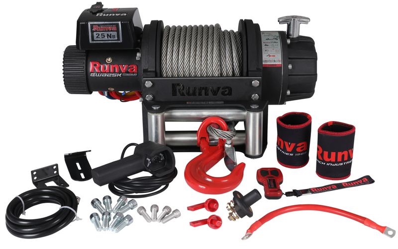Load image into Gallery viewer, Runva Winch-EWB25000 - 24V-Cable Type--image_recovery gear australia