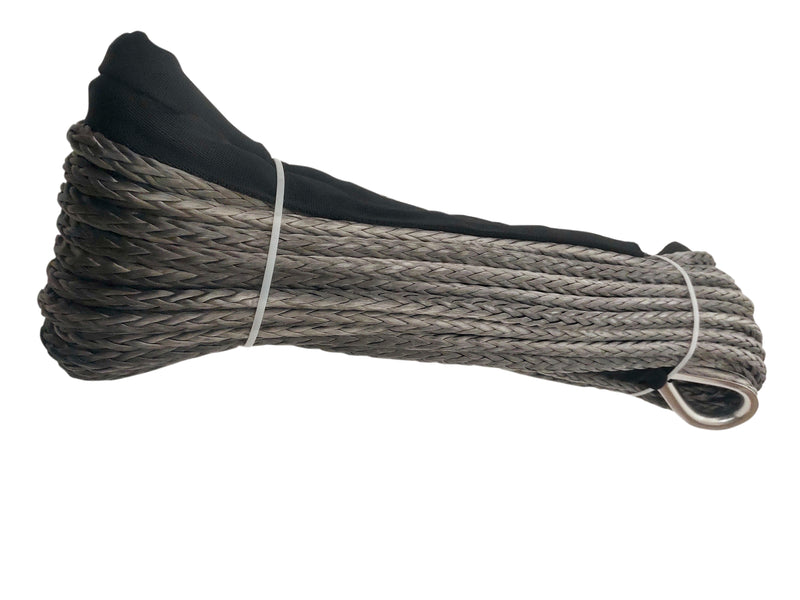 Load image into Gallery viewer, RUNVA - Winch Rope 7900KG/BS - 10MM - 30M-Color-Grey-image_recovery gear australia