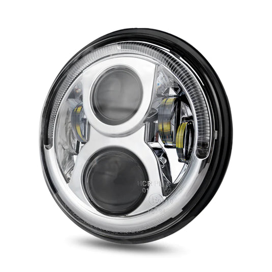 TERALUME - Sight 7 Inch Headlight-Color-Chrome-image_recovery gear australia