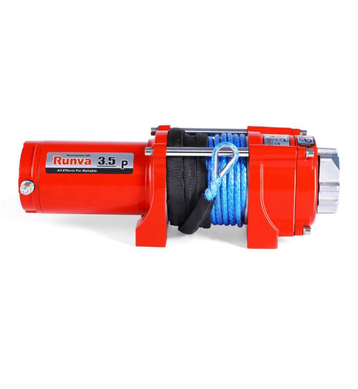 Load image into Gallery viewer, Runva Winch-3.5P - 12V-Cable Type-Synthetic Rope-image_recovery gear australia