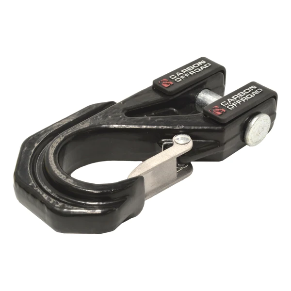 Load image into Gallery viewer, Carbon Offroad - Mega Pro Winch Hook-Color-Red-image_recovery gear australia