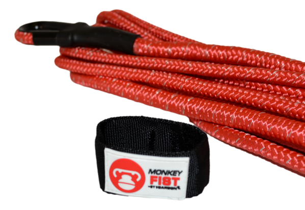 Load image into Gallery viewer, Carbon Offroad - Monkey Fist 7T x 10M Winch Extension Rope