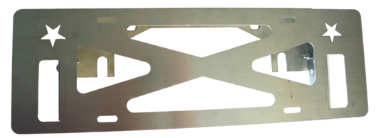 Carbon Off Road - Stainless Steel Pull Up Number Plate Bracket