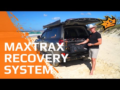 Load and play video in Gallery viewer, MAXTRAX Winch Ring 120 + 12K CORE SHACKLE
