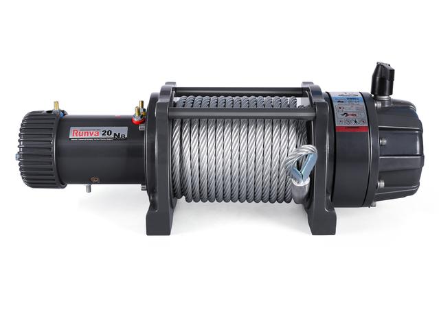 Load image into Gallery viewer, Runva Winch-EWB20000 - 12V-Cable Type-Synthetic Rope-image_recovery gear australia
