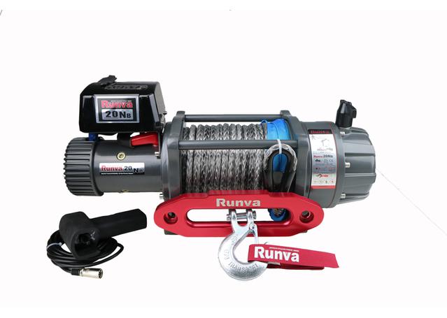 Load image into Gallery viewer, Runva Winch-EWB20000 - 12V-Cable Type-Galvanised Steel Cable-image_recovery gear australia