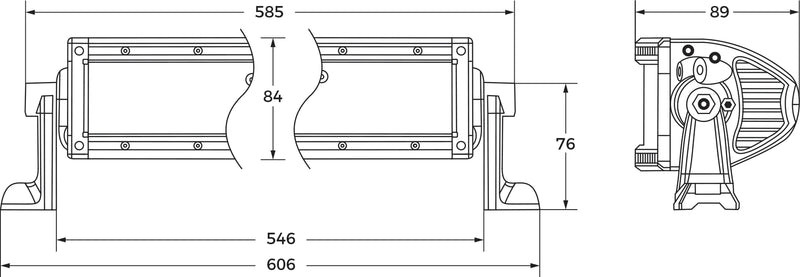 Load image into Gallery viewer, TERALUME - T9 Curved Light Bar-Size--image_recovery gear australia