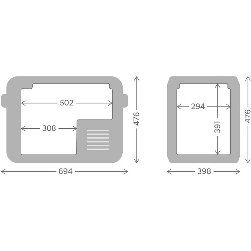 Load image into Gallery viewer, Dometic - 46L portable fridge or freezer, 12/24 V DC and 240 V AC
