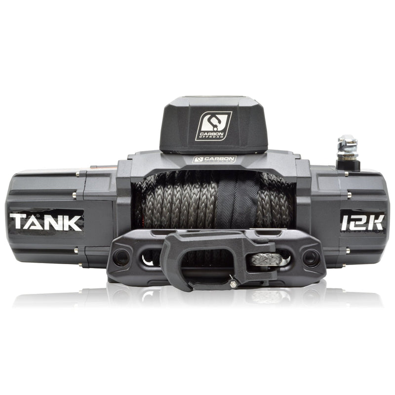 Load image into Gallery viewer, Carbon Offroad - Tank 12000lb 4x4 Winch Kit
