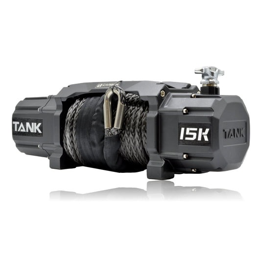 Carbon Offroad - Tank 15000lb Large 4x4 Winch Kit