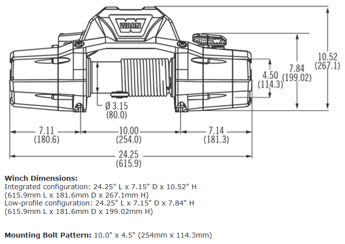 Load image into Gallery viewer, Warn Winch - Zeon 8S 8,000lb (3629kg) Synthetic Rope 12v
