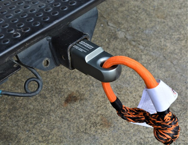 Load image into Gallery viewer, MEGAPRO 5000KG 50MM Tow Bar Mounted Soft Shackle Compatible Recovery Hitch
