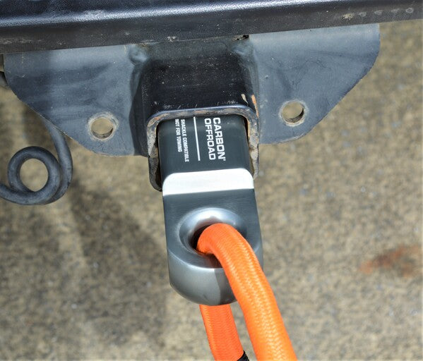 Load image into Gallery viewer, MEGAPRO 5000KG 50MM Tow Bar Mounted Soft Shackle Compatible Recovery Hitch
