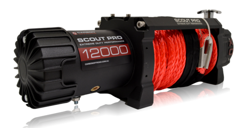 Carbon Scout Pro 12.0 Extreme Duty 12000LB Fast Electric Winch