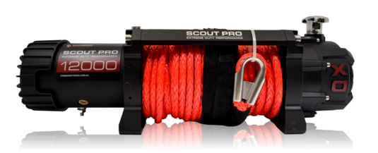 Carbon Scout Pro 12.0 Extreme Duty 12000LB Fast Electric Winch