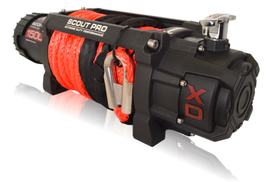 Carbon Scout Pro 15.0 Extreme Duty 15000lb Electric Winch