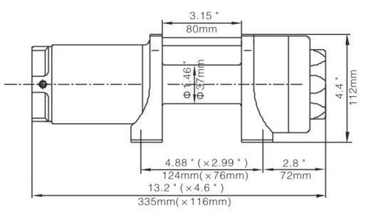 Runva Winch-3.5P - 24V